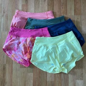 Lot of 5 Outdoor Voices Hudson Shorts
